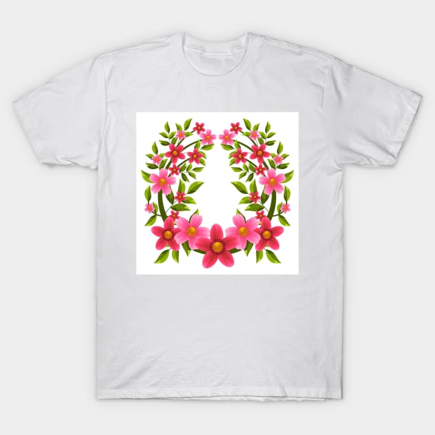 Floral teeshirt T-Shirt by AD Digital Business